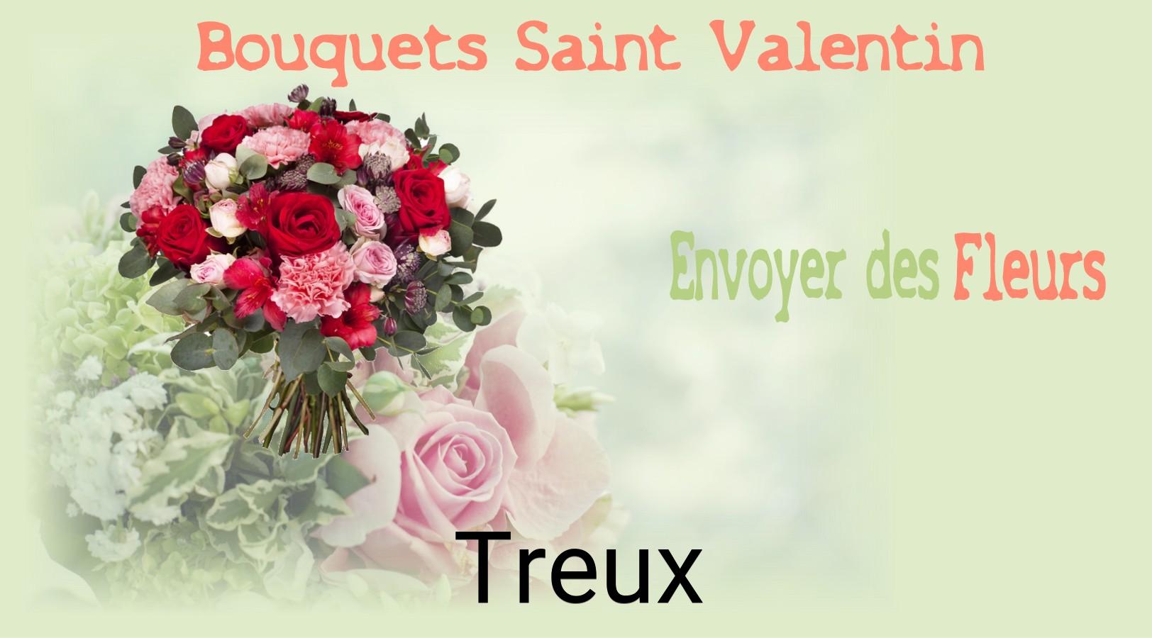 Roses de Saint-Valentin livrées à Treux